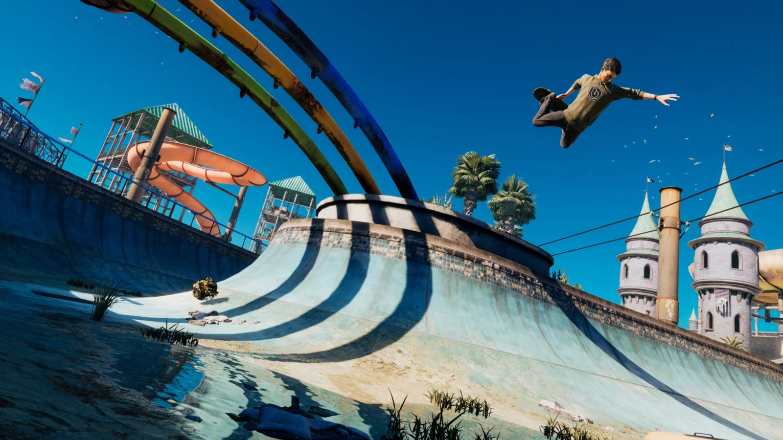 Tony Hawk's Pro Skater 3 + 4 skate park gameplay