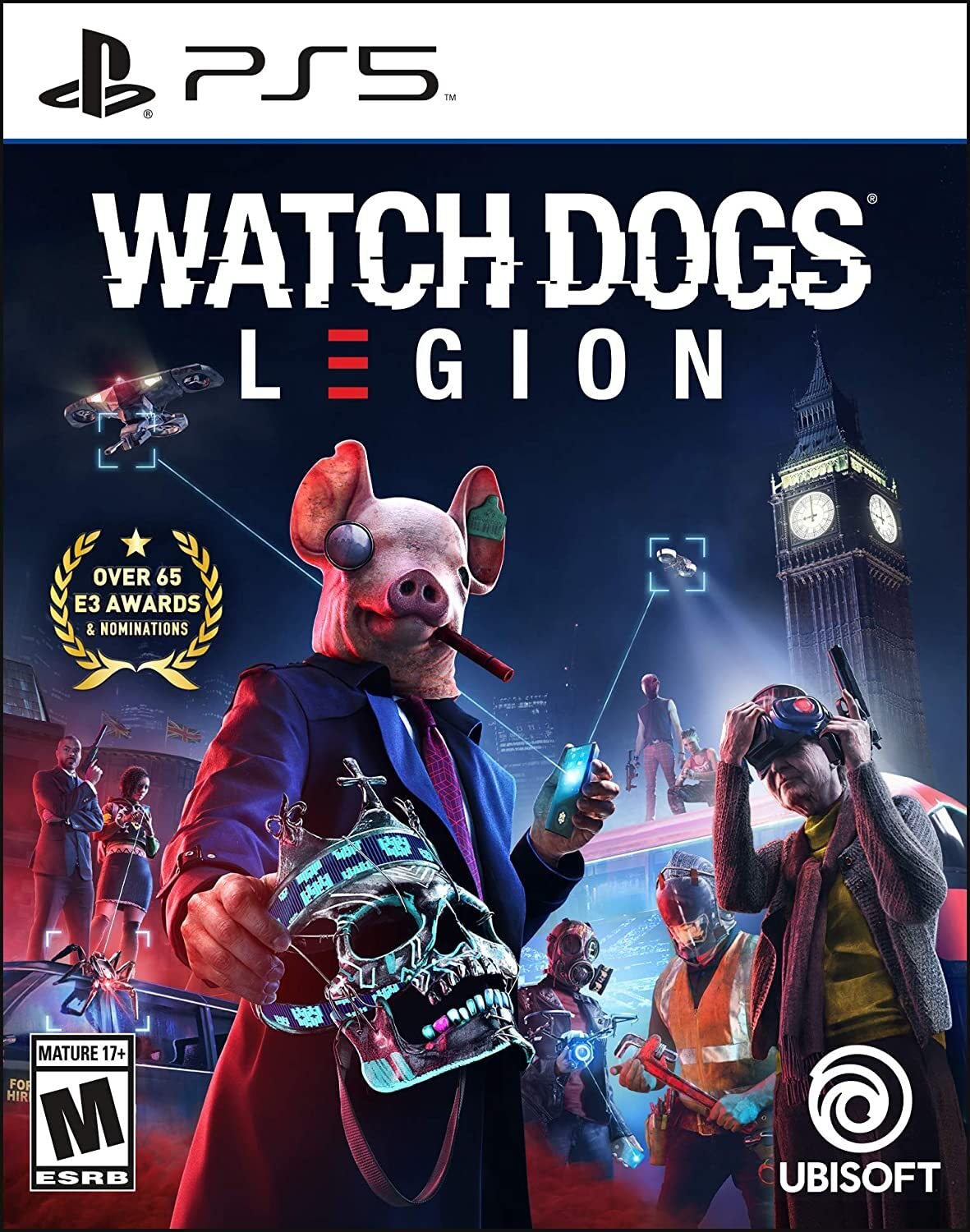 Watch Dogs Legion Standard Edition physical game for PlayStation 5