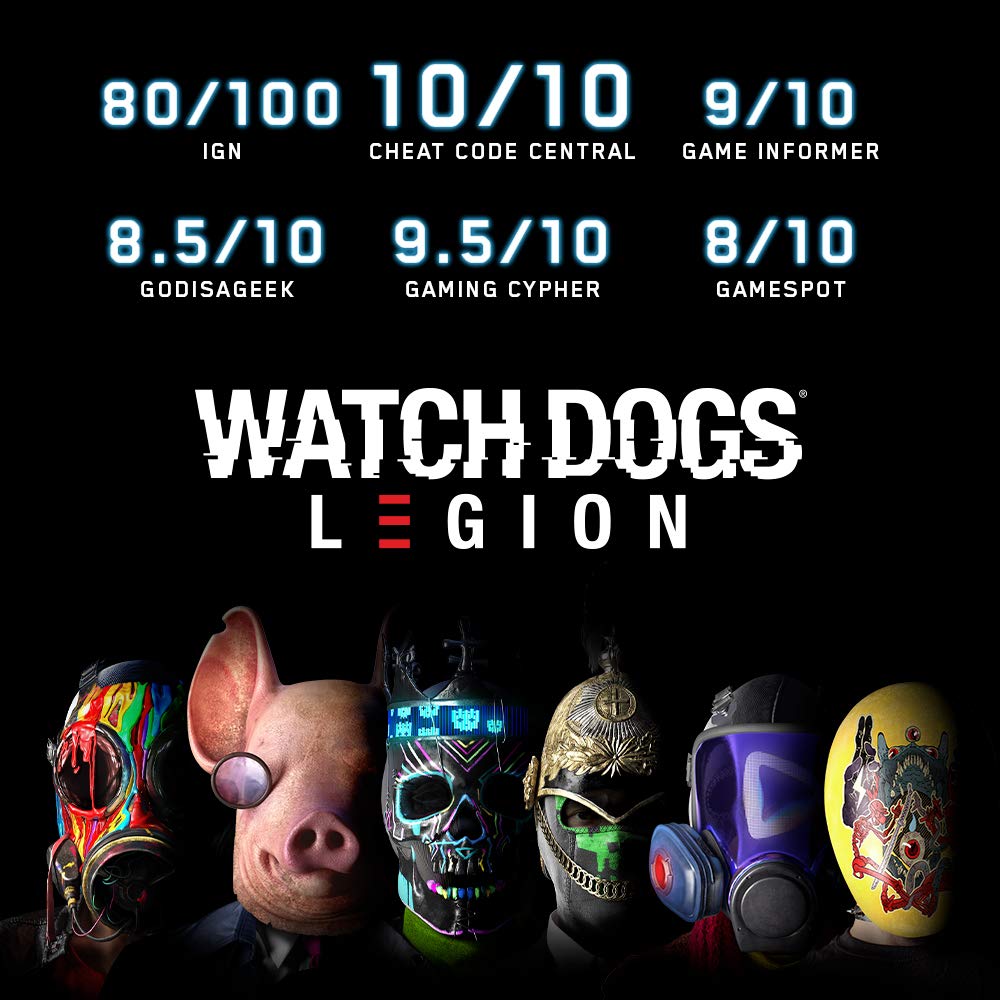 Watch Dogs Legion PlayStation 5 feature artwork