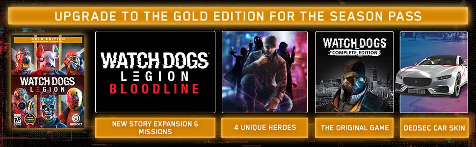 Watch Dogs Legion online and action promotional artwork