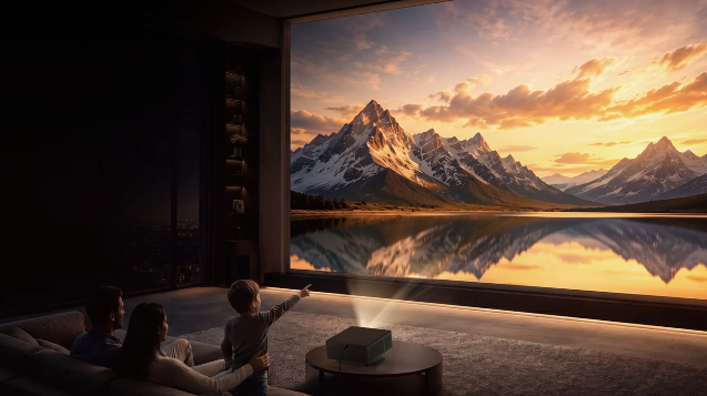 Wanbo X7 Pro Max projection size up to 300 inches
