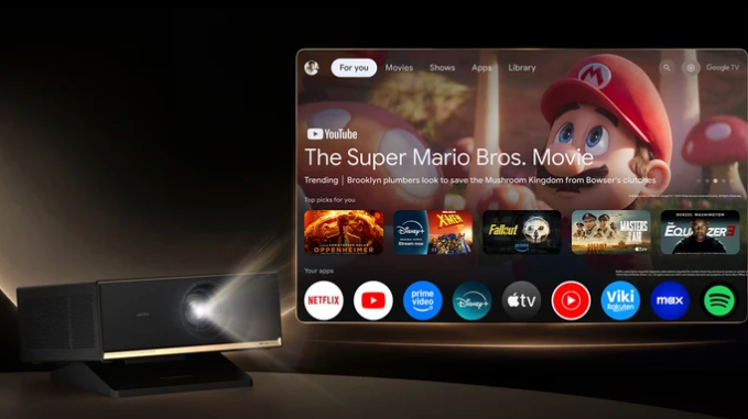 Wanbo X7 Pro Max Google TV and Android 14