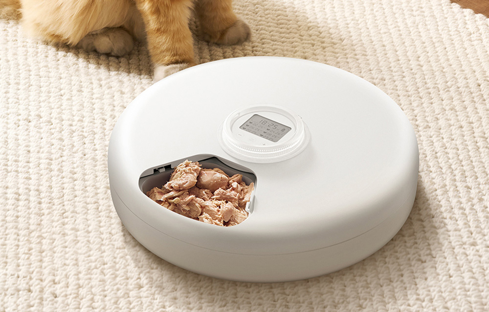 ROJECO F19 six-meal automatic pet feeder