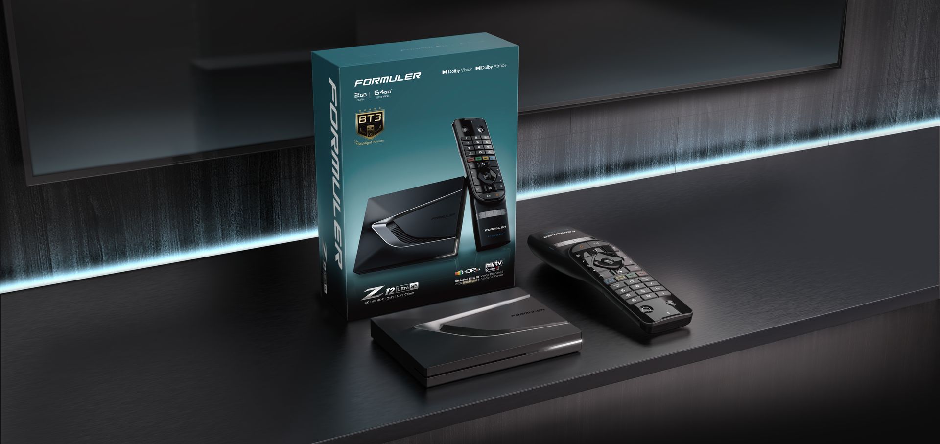 FORMULER Z12 Ultra SE official package contents