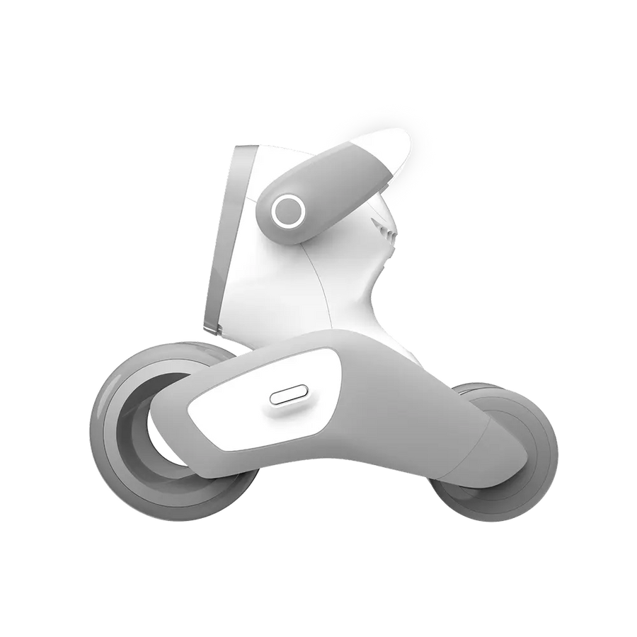 Side view of Loona AI robotic pet