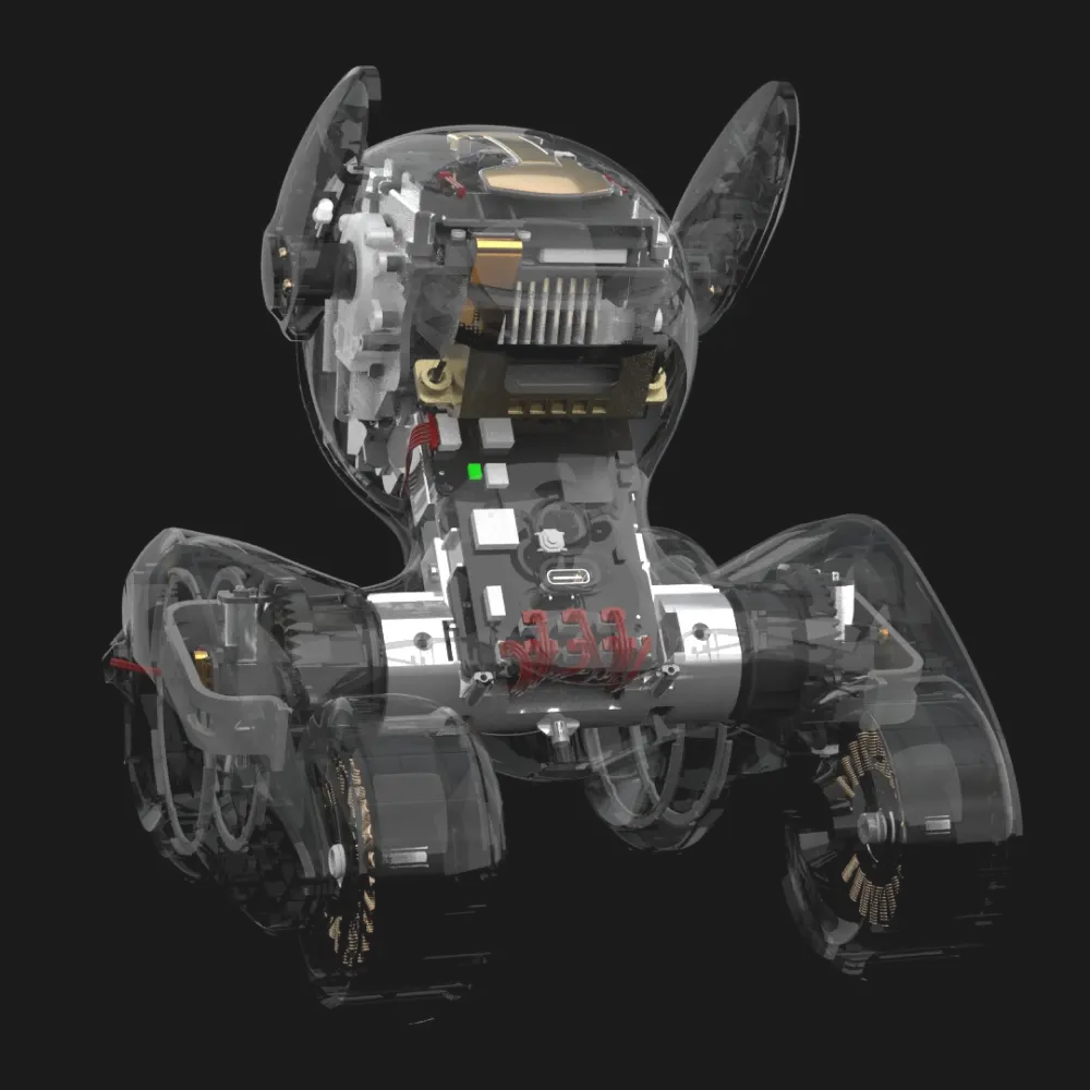 Loona Petbot internal technology and component overview
