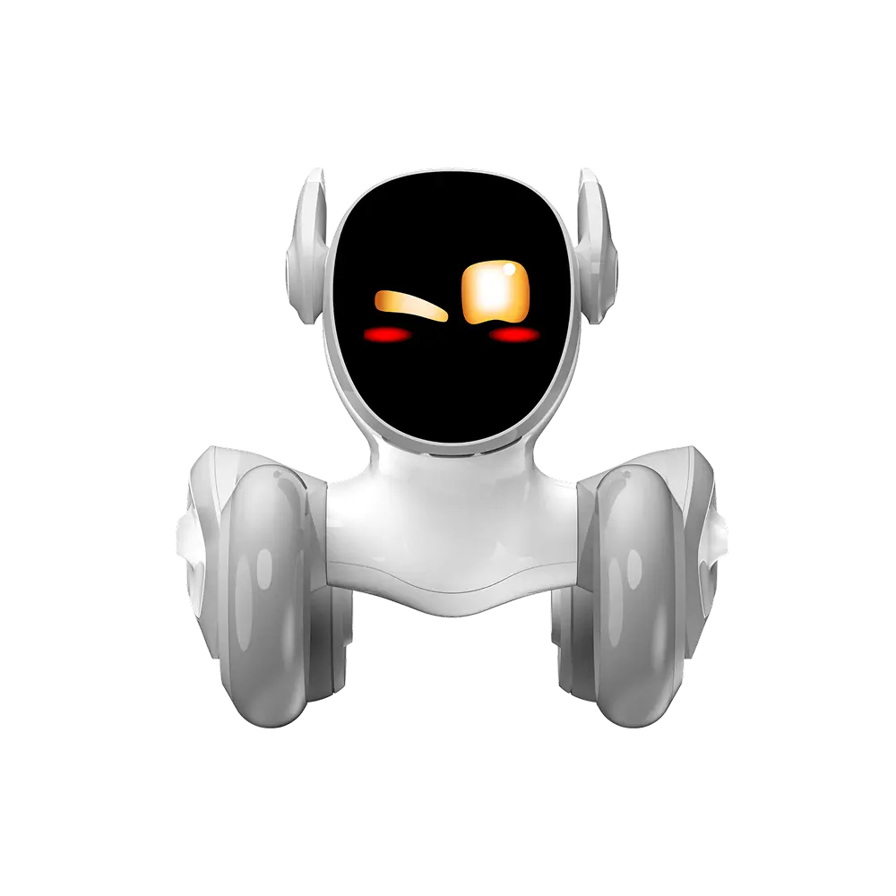 Loona AI robot showing its front camera and display