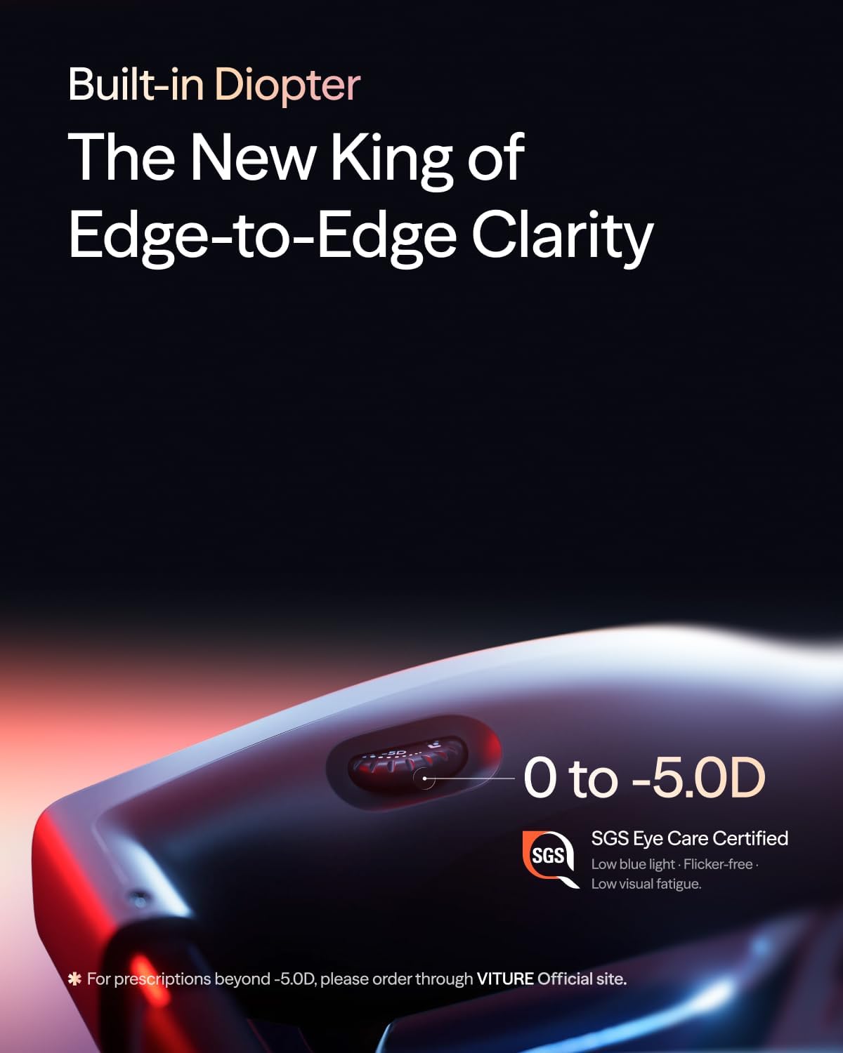 VITURE Pro 2 lightweight glasses design