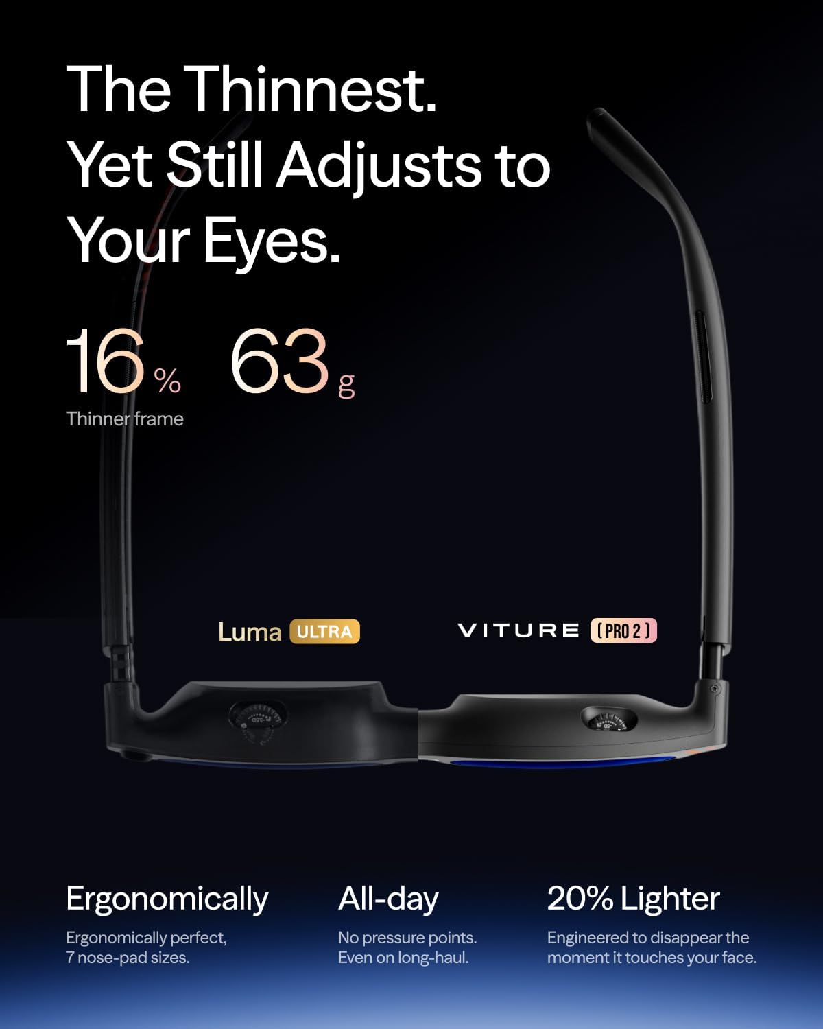 VITURE Pro 2 focus adjustment
