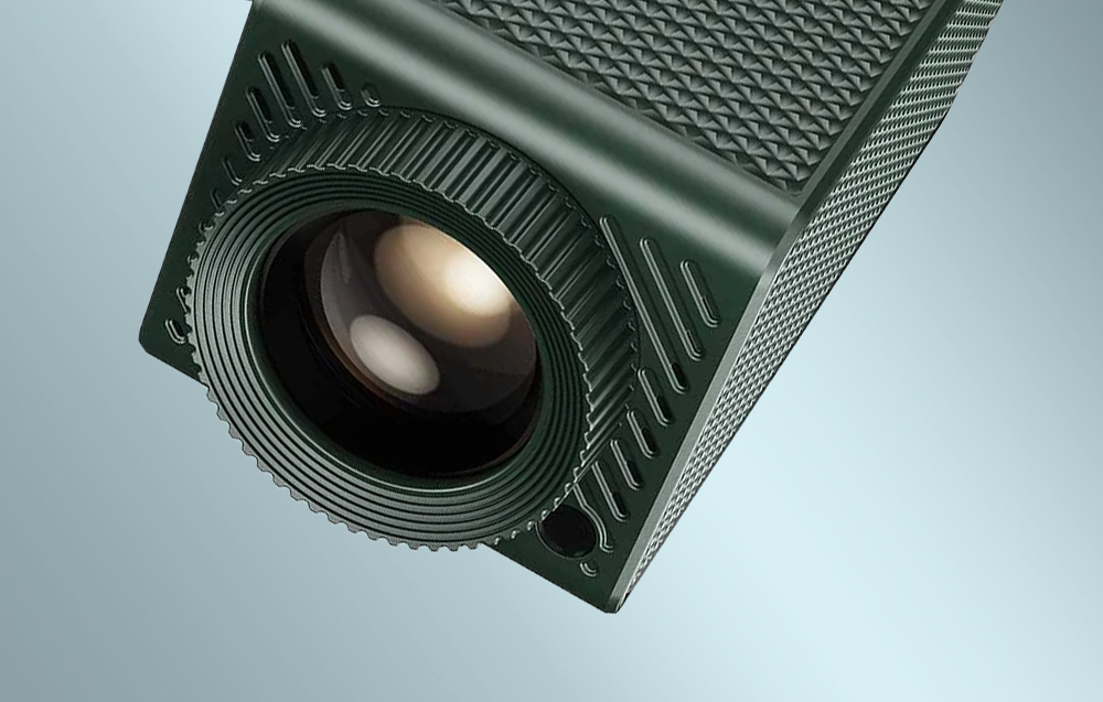 Close-up view of the BlitzWolf BW-Vision A1 projector