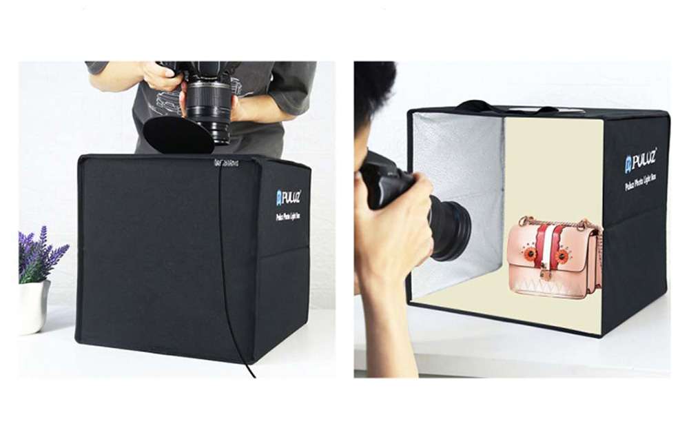 PULUZ PU5041B 40cm LED product photography studio