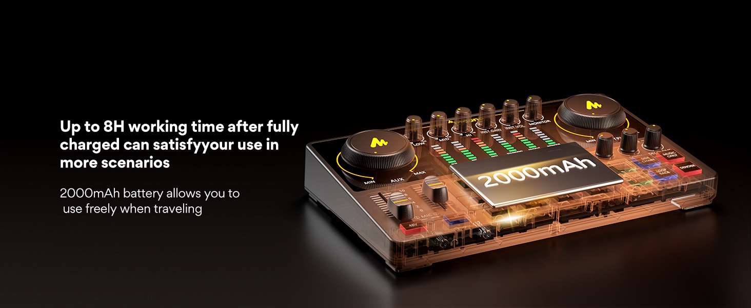 MAONO AME2 podcast vocal effects and sound processing