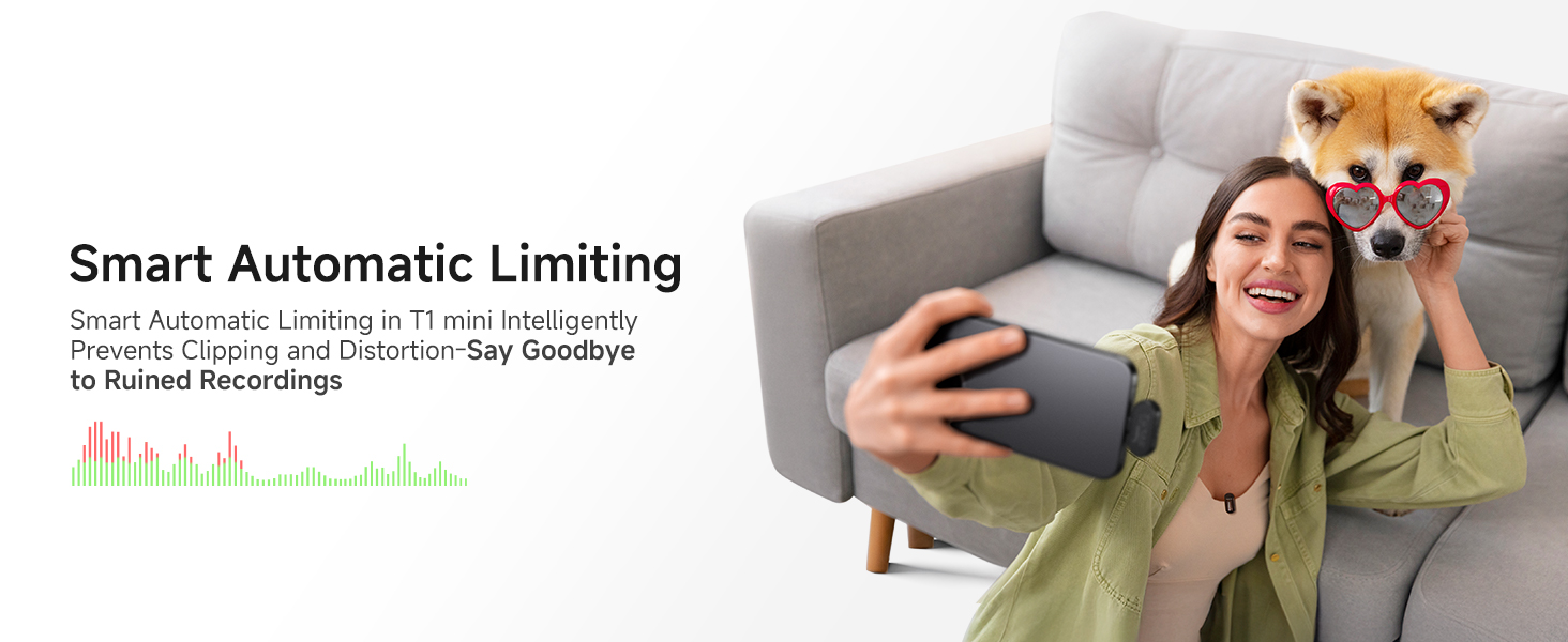 MAONO Wave T1 smart automatic limiting feature