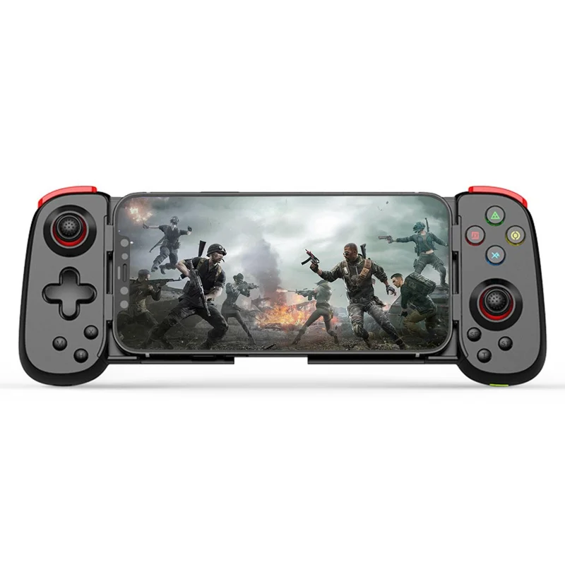 D6DP Wireless Stretchable Game Controller in black