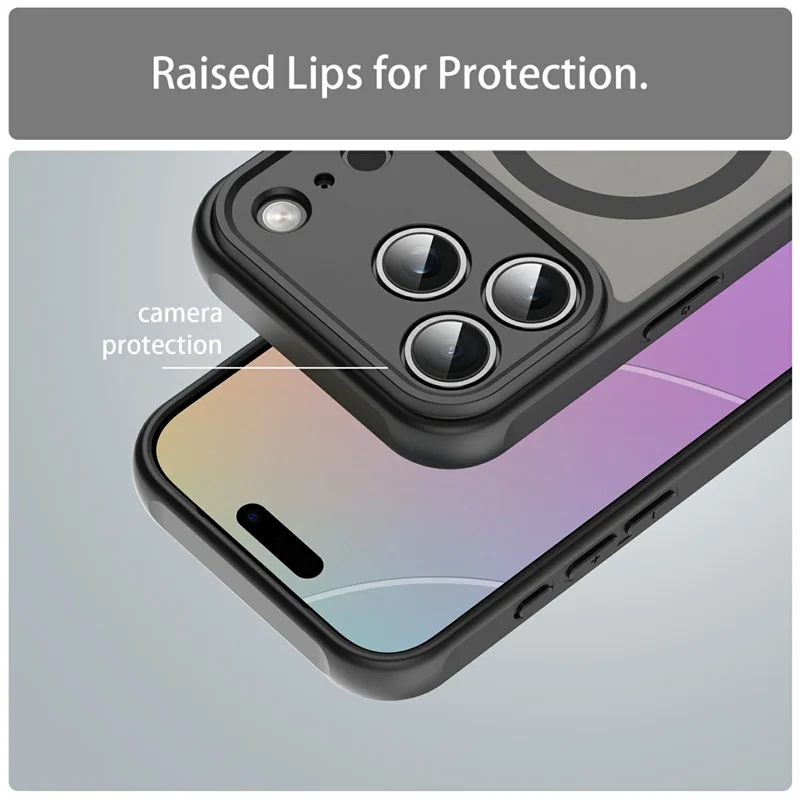 Raised camera and display protection