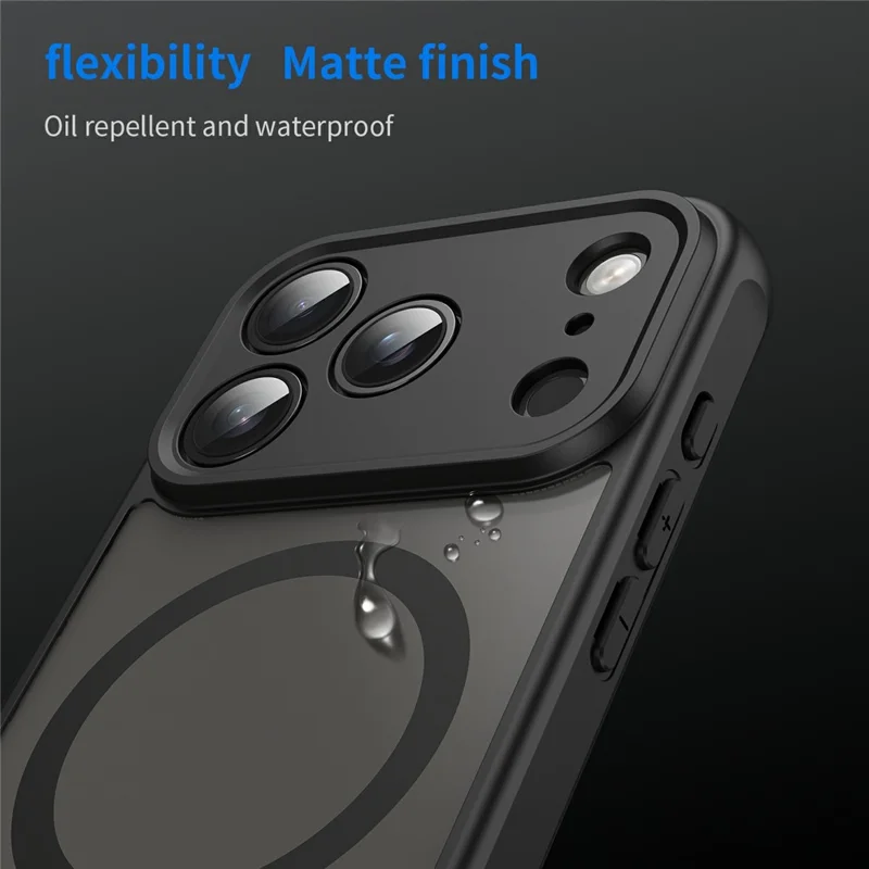 Flexible matte phone case detail