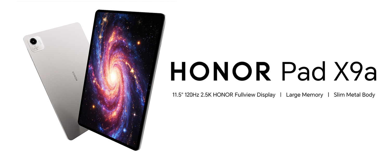 HONOR Pad X9a tablet product showcase
