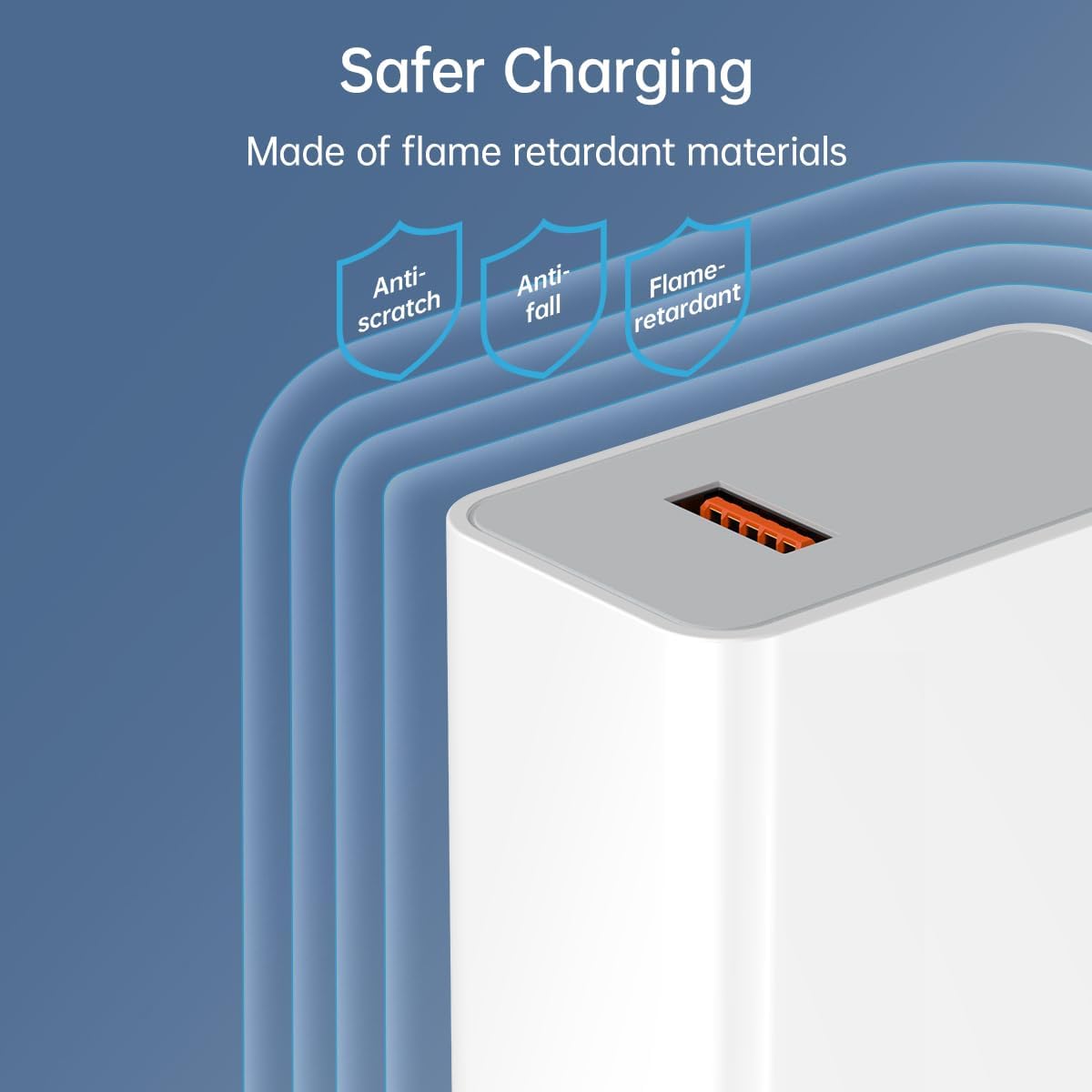 6A USB-A to USB-C HyperCharge cable supplied with 120W charger