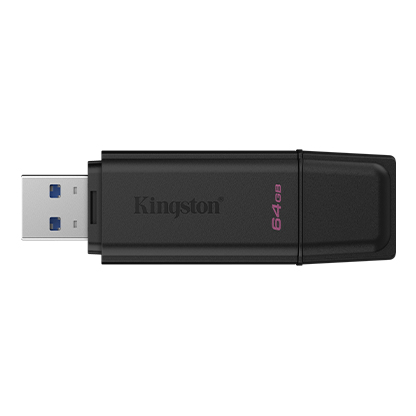Kingston DataTraveler Exodia USB Flash Drive with cap removed