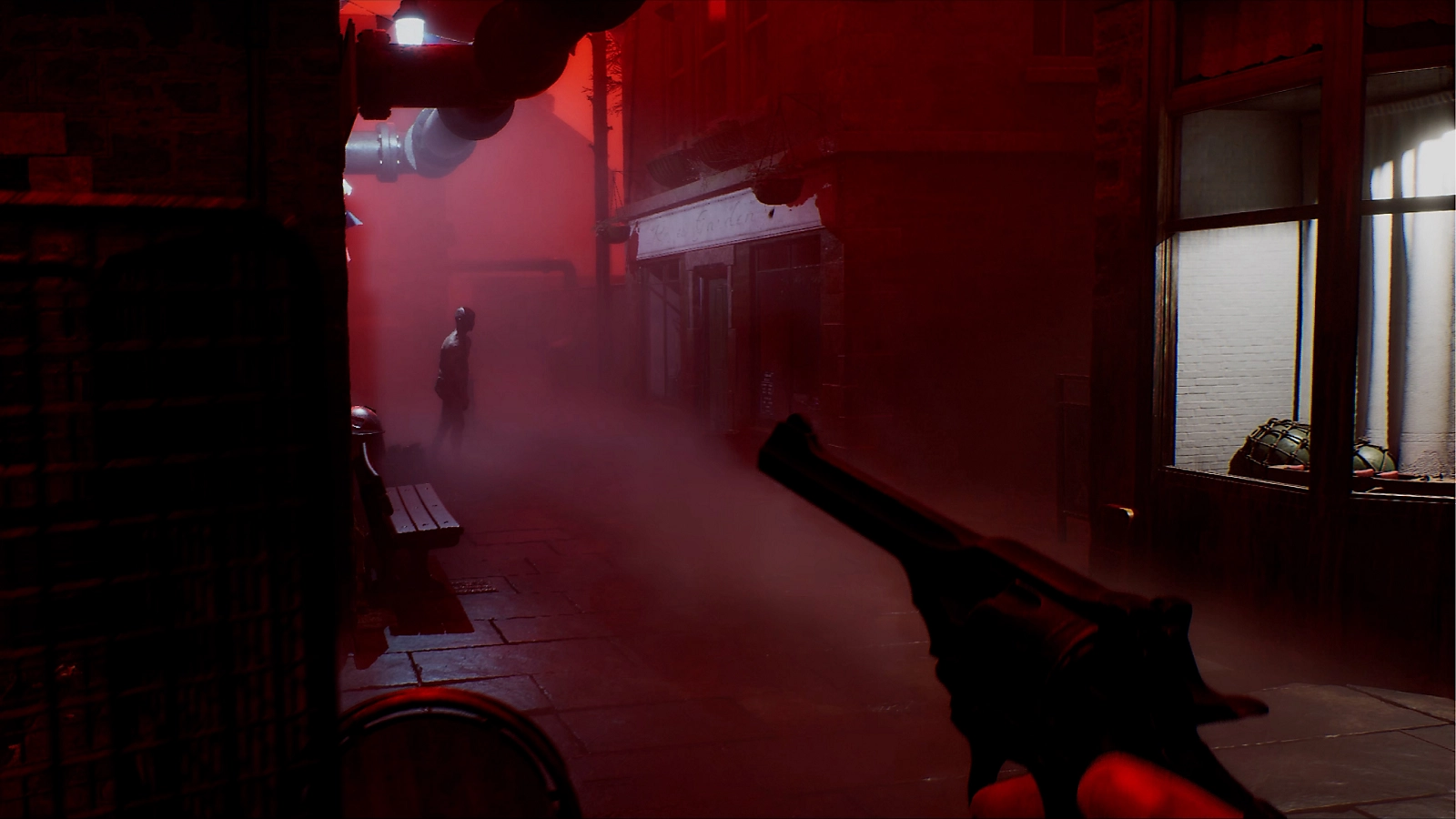 Stealth and combat gameplay in Silent Hill Townfall