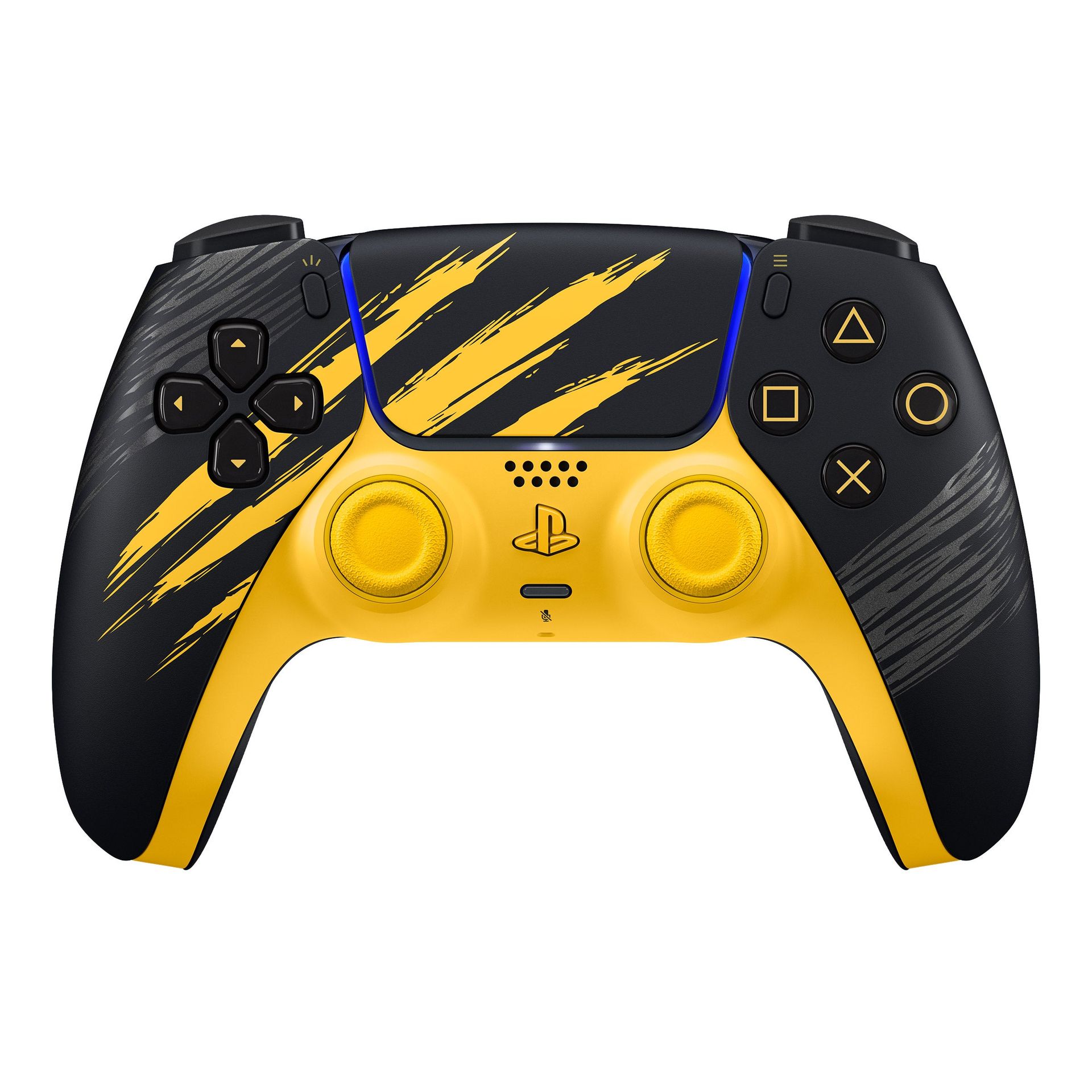 PlayStation 5 DualSense Wireless Controller Marvel's Wolverine Battle Yellow Limited Edition