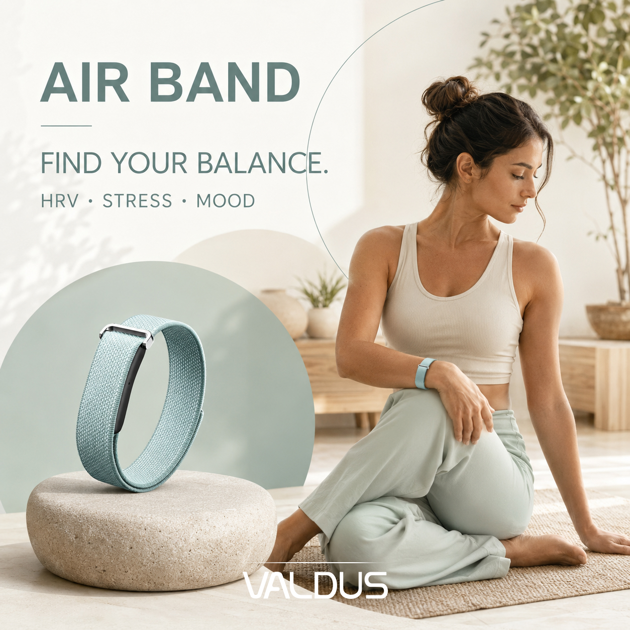 VALDUS AIR BAND wearable design and feature overview