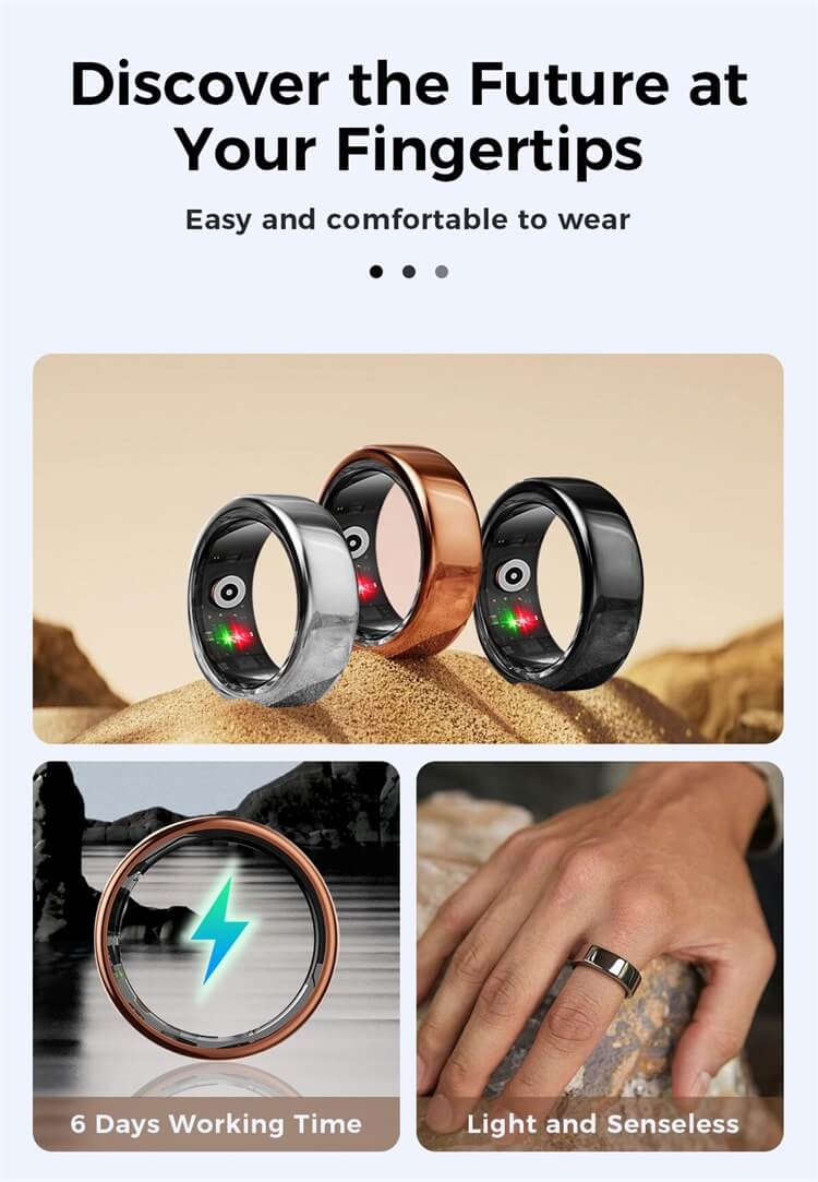 VALDUS VR11 smart ring product design