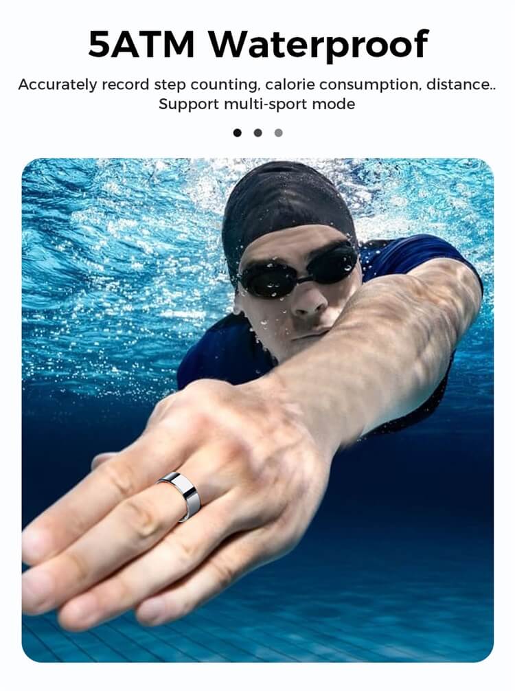 VALDUS VR11 smart ring lifestyle and activity features