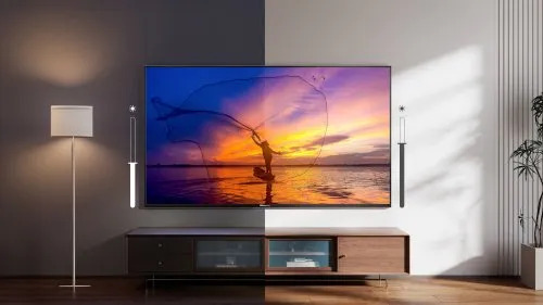 Hisense AI Light Sensor brightness adjustment
