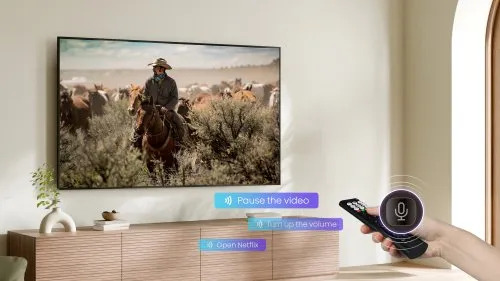 Hisense voice control with voice remote