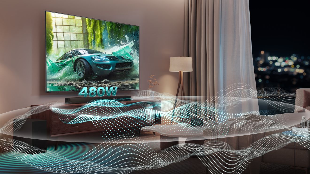 Hisense HS3100 480W maximum audio power