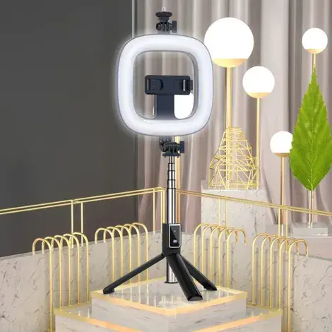 Selfie Stick with Tripod & Ring Light P40D-3 (4).webp