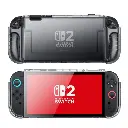 Supcase Crystal Case for Nintendo Switch 2 – Frost Black 2.webp