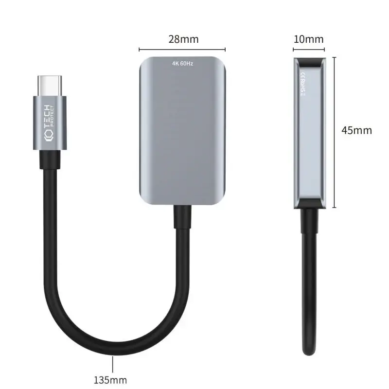 Ultraboost USB-C to HDMI Adapter – 4K 60Hz – Black 3.webp
