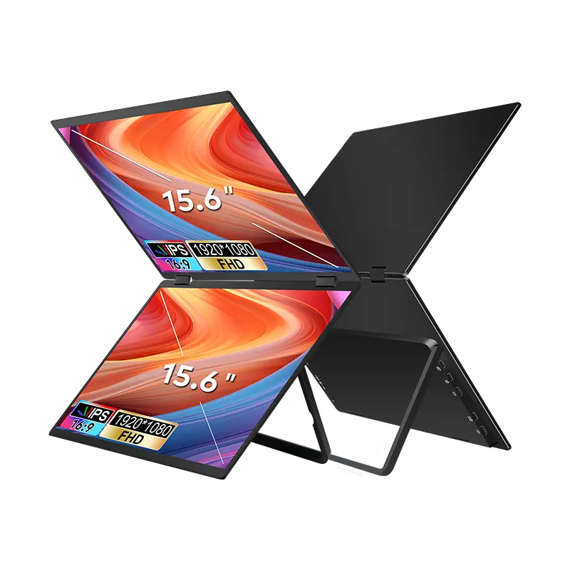 Extralink Smart Life Dual-Screen Portable Laptop Monitor 15.6 (3).webp