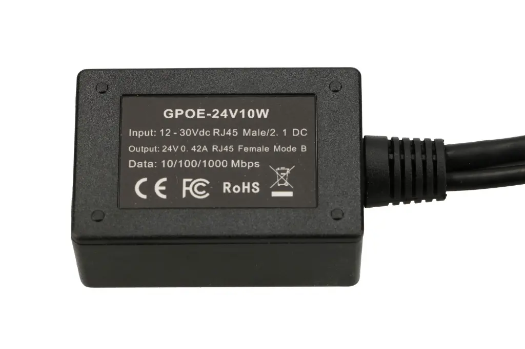 Extralink 1-Port PoE Injector 24V (1).webp