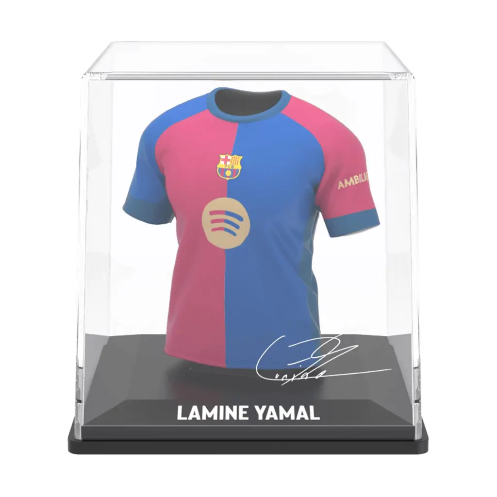 FC Barcelona Home 202425 Lamine Yamal mini T-shirt Figure (3).webp