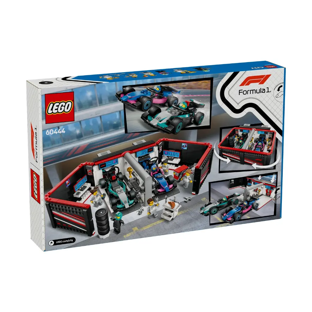  LEGO 60444 F1 Garage & Mercedes-AMG & Alpine Cars (3).webp