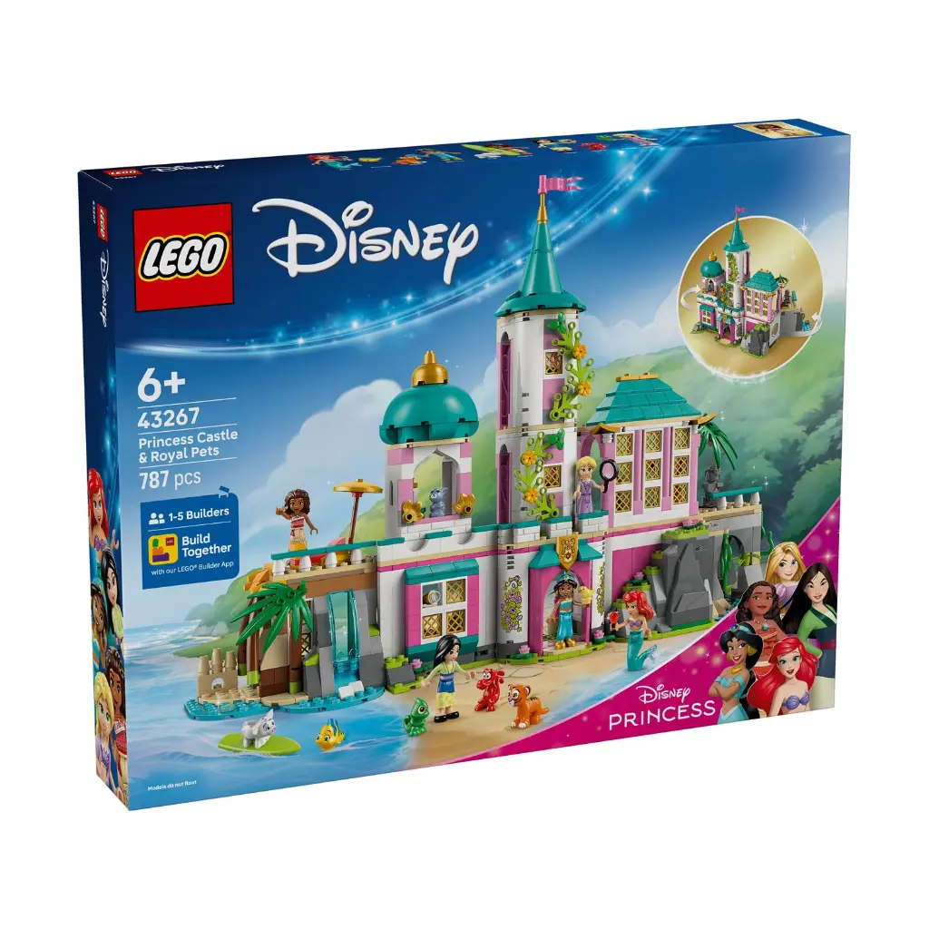LEGO 43267 Princess – Castle & Royal Pets (2).webp