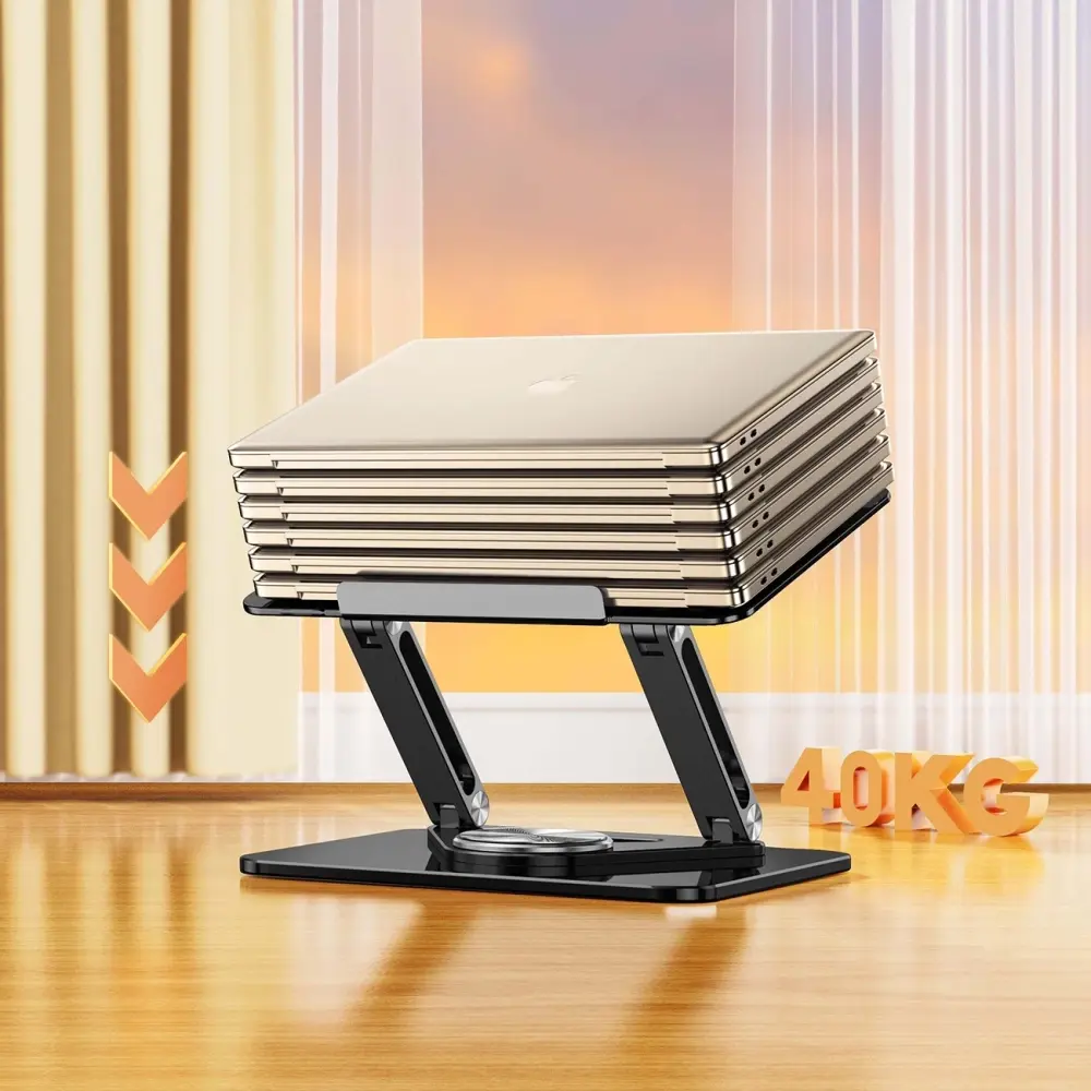 Laptop & Tablet Stand  Wozinsky 360° Adjustable Aluminum (6).webp