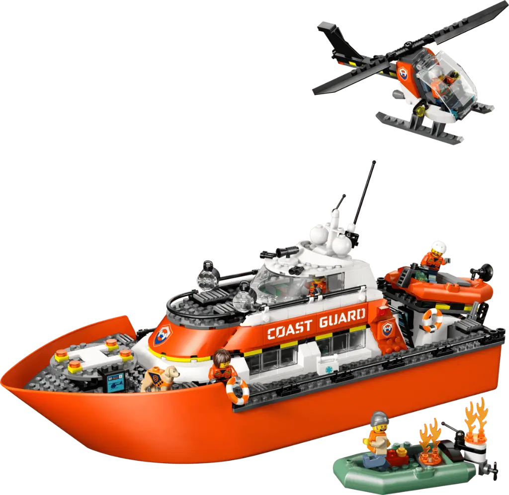 LEGO 60504 Coast Guard Rescue Boat & Helicopter (1).webp