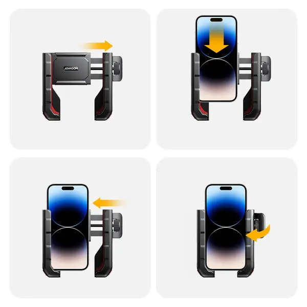 Phone holder for scooter, bike, motorcycle - Joyroom JR-ZS266 (2).webp