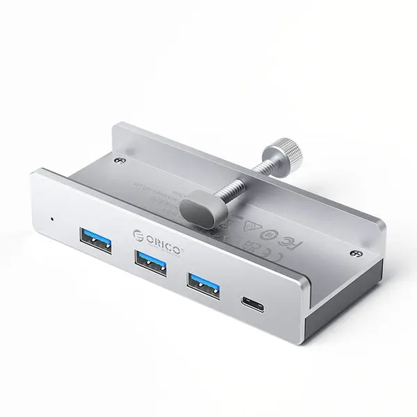  3x USB-A 3.0 + 1x USB-C 3.0 Hub Clamp-Mounted  Orico MH4PC (4).webp