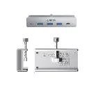  3x USB-A 3.0 + 1x USB-C 3.0 Hub Clamp-Mounted  Orico MH4PC (3).webp