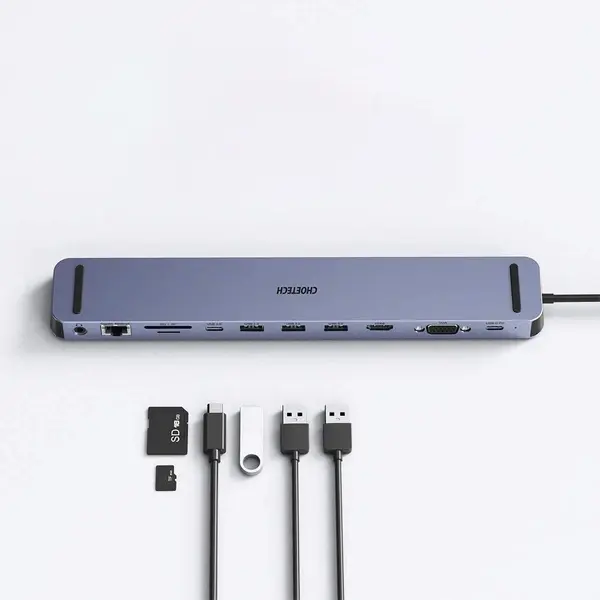 eng_pm_Choetech-docking-station-multifunctional-adapter-HUB-USB-Typ-C-11in1-100W-PD-gray-HUB-M20-74122_3.webp