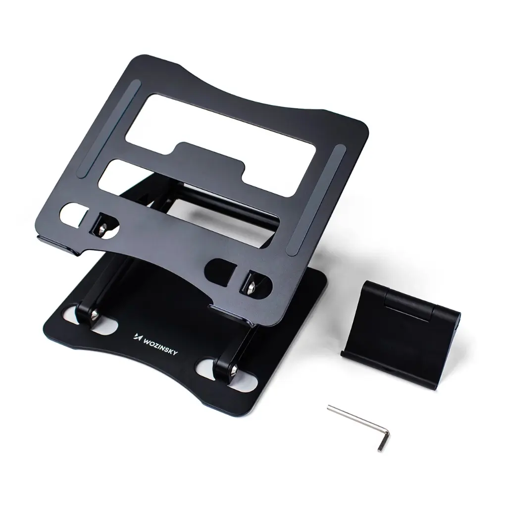 Aluminum Laptop & Tablet Stand Up To 17.3 Universal  Wozinsky WRS-CPY75DSB (9).webp