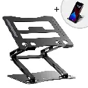 Aluminum Laptop & Tablet Stand Up To 17.3 Universal  Wozinsky WRS-CPY75DSB (10).webp