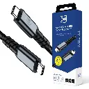 3mk Hyper Cable N-SERIES Thunderbolt 4  USB-C Cable 1m 240W 8K 60Hz (6).webp