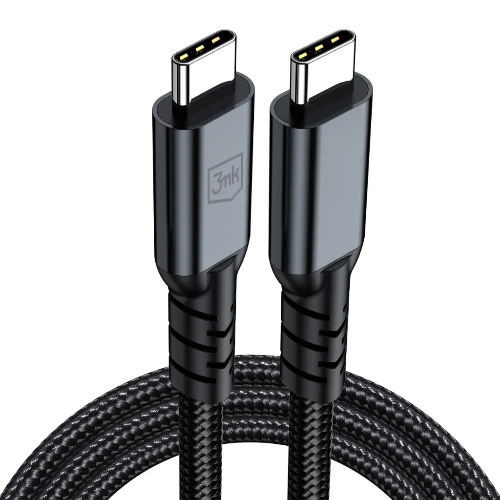 3mk Hyper Cable N-SERIES Thunderbolt 4  USB-C Cable 1m 240W 8K 60Hz (4).webp