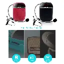 Portable BT Voice Amplifier with Wired Microphone Headset (3).webp
